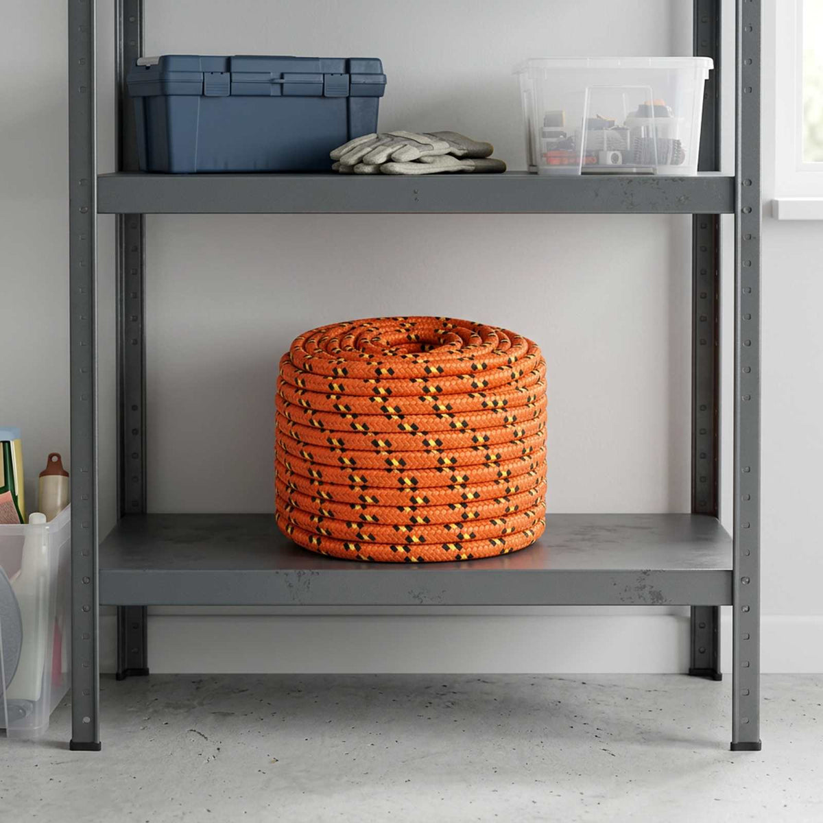 Multipurpose Utility Rope 14 mm 25 m Orange PP 1275 kg Max Load