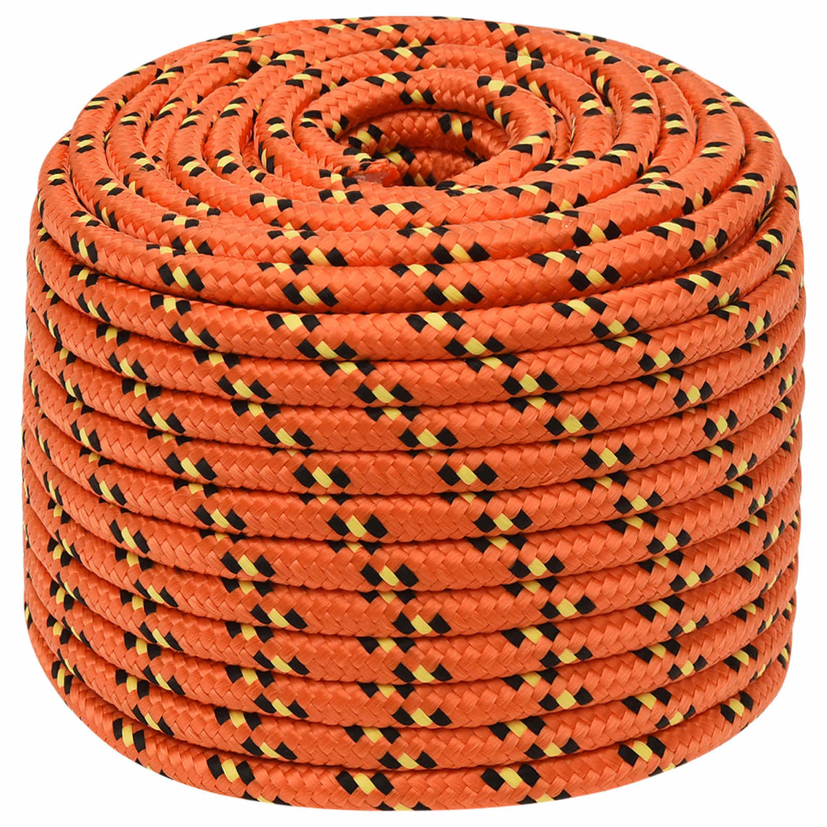 Multipurpose Utility Rope 12 mm 25 m Orange PP 930 kg Max Load