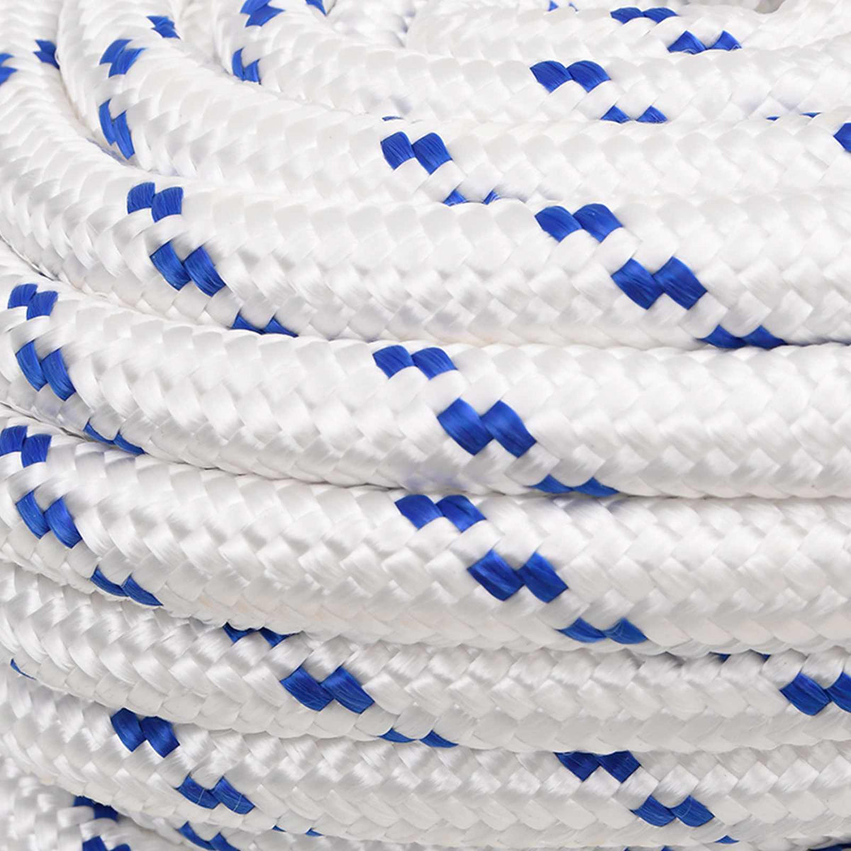 Multipurpose Utility Rope 20 mm 100 m White and Blue PP