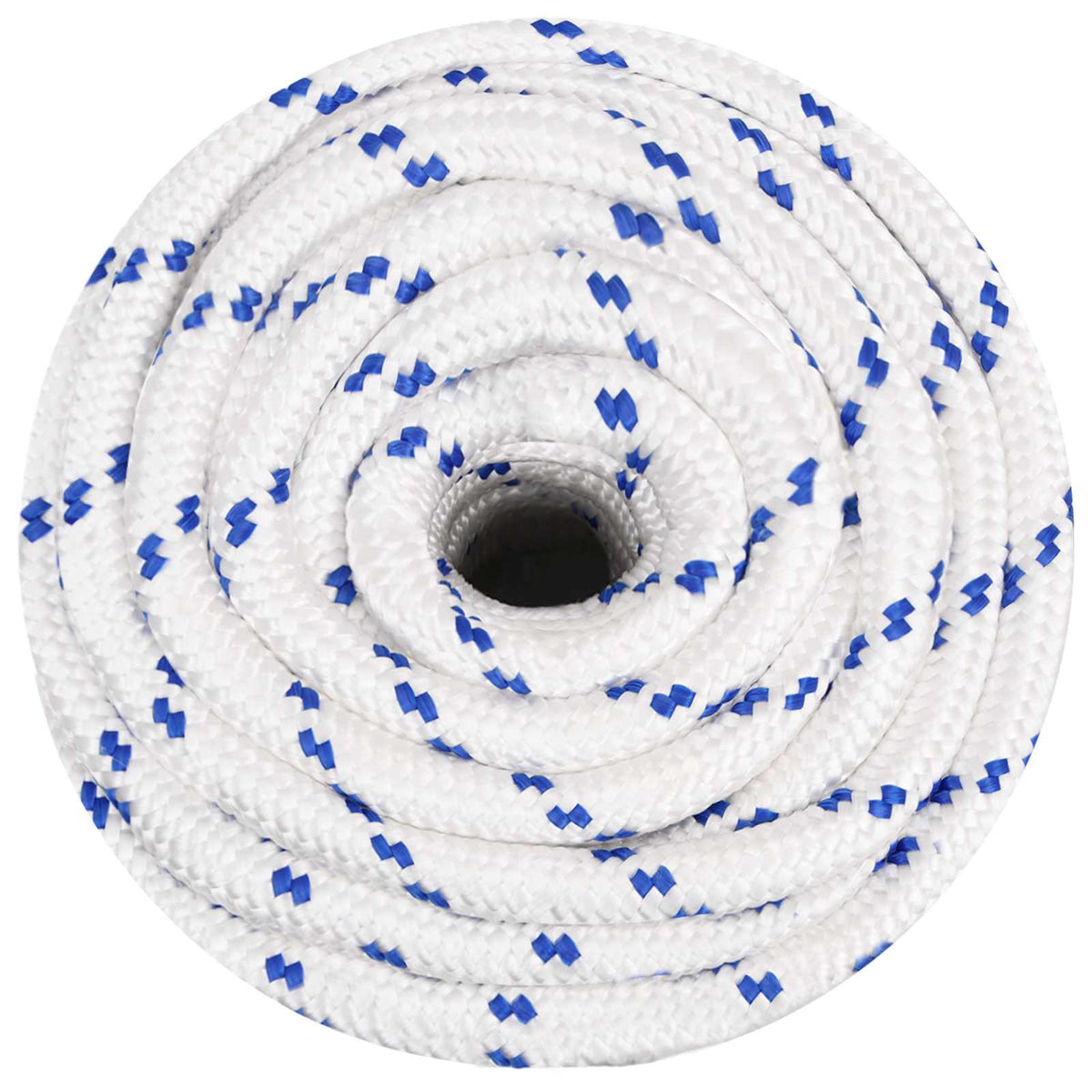 Multipurpose Utility Rope 20 mm 100 m White and Blue PP