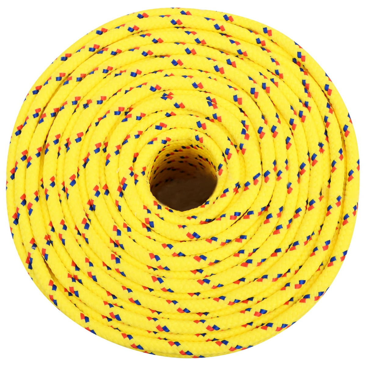 Multipurpose Utility Rope 10 mm 25 m Yellow PP 645 kg Max Load