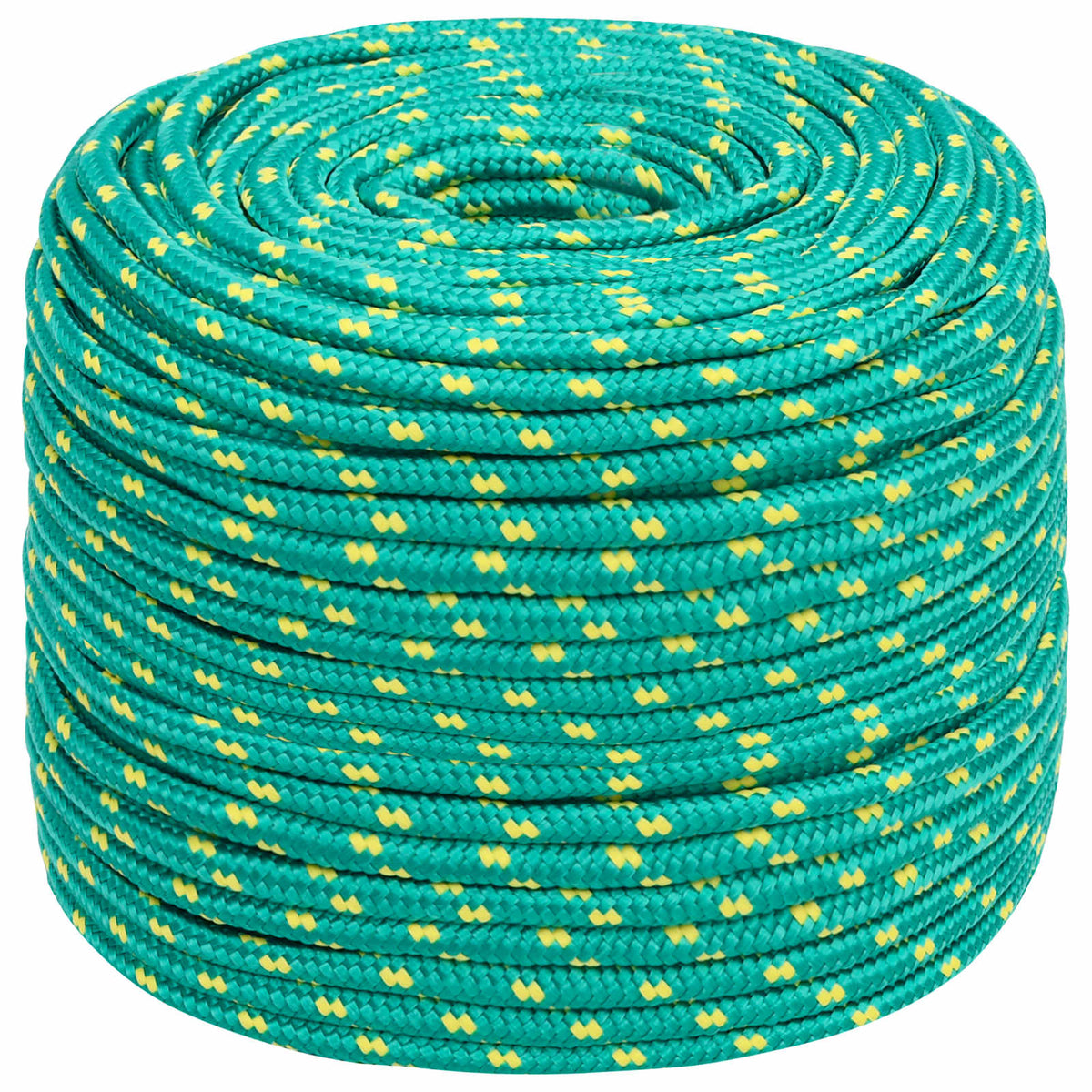 Multipurpose Utility Rope 6 mm 250 m Green PP 240 kg Max Load