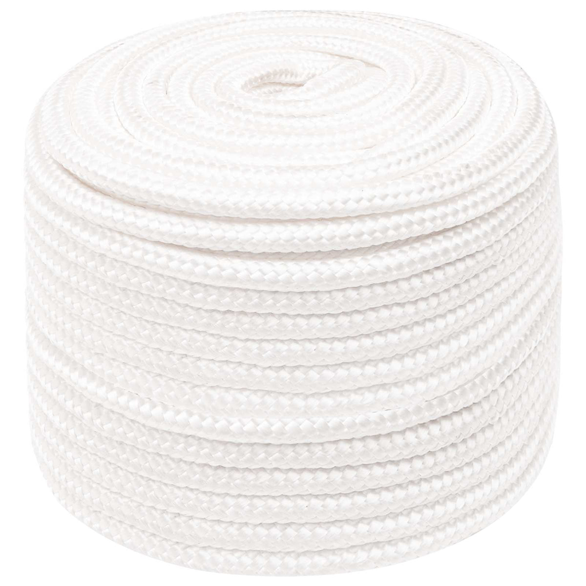 Multipurpose Utility Rope 14 mm 25 m White PP 1275 kg Max Load
