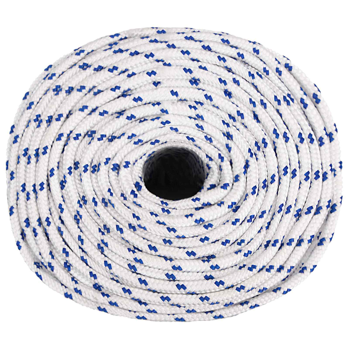 Multipurpose Utility Rope 10 mm 100 m White and Blue PP