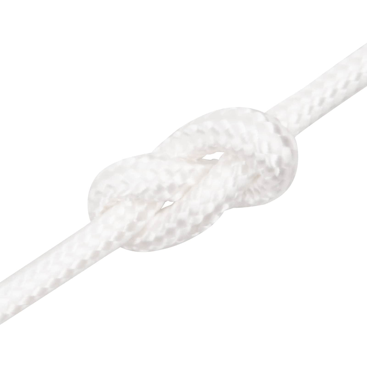 Multipurpose Utility Rope 10 mm 250 m White PP 645 kg Max Load