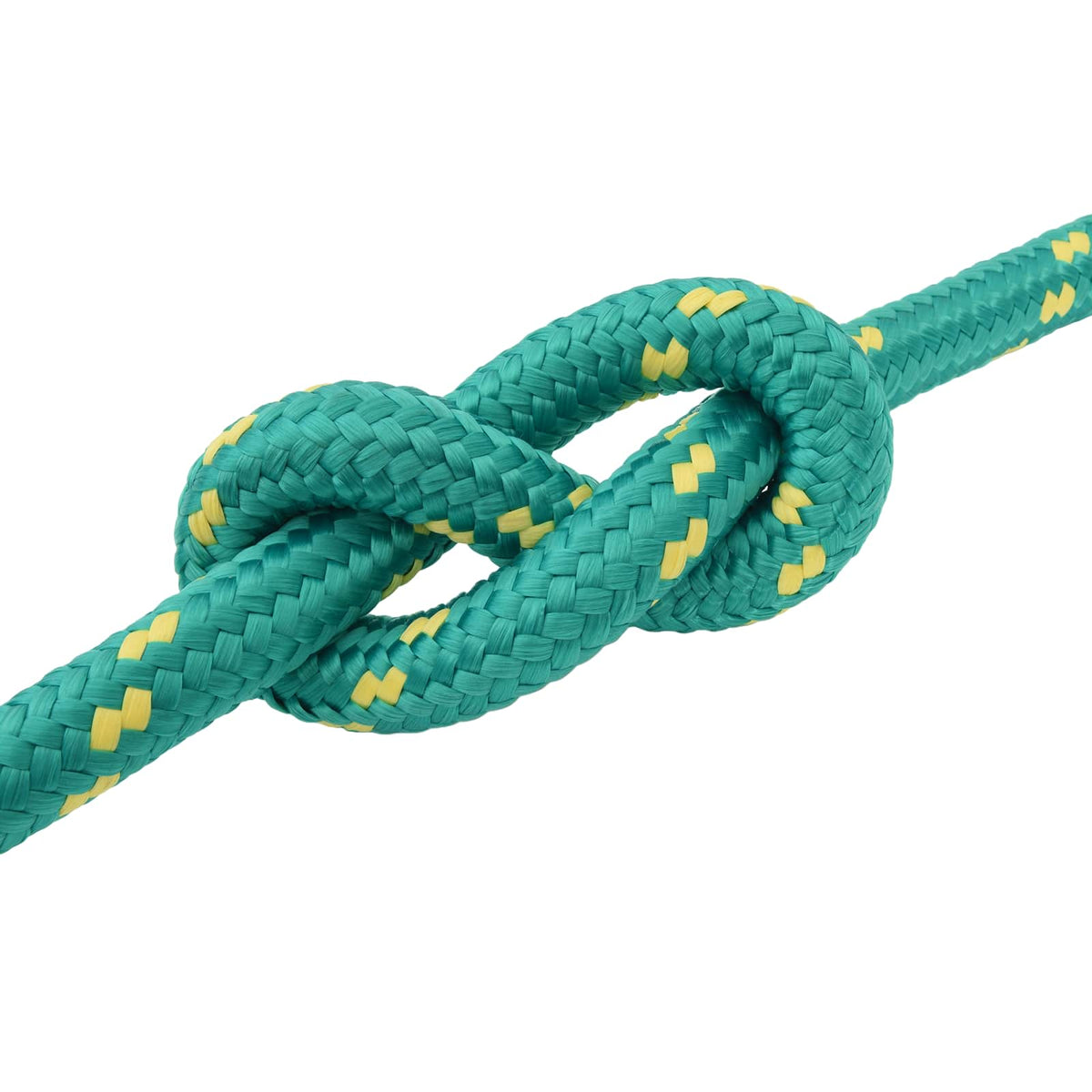 Multipurpose Utility Rope 40 mm 5 m Green PP 9600 kg Max Load