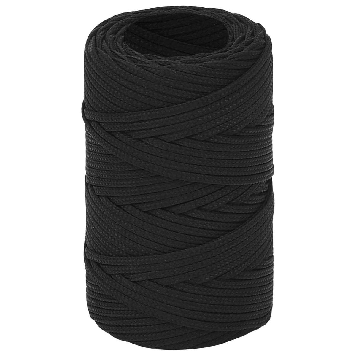 Multipurpose Utility Rope 2 mm 250 m Black PP 27 kg Max Load