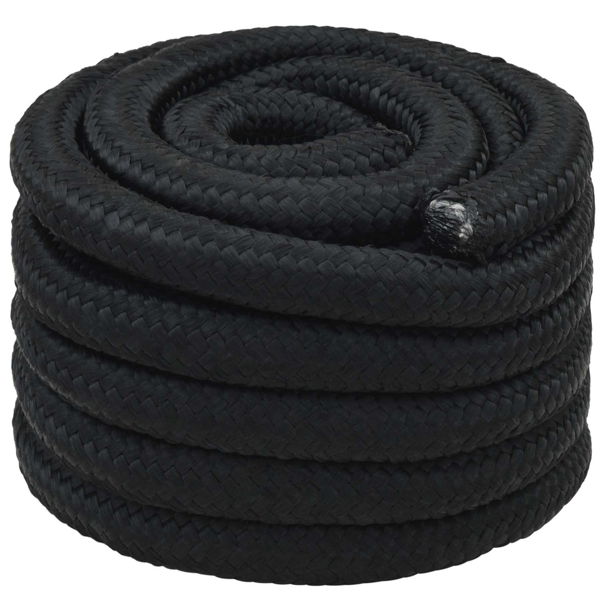 Multipurpose Utility Rope 30 mm 25 m Black PP 5400 kg Max Load