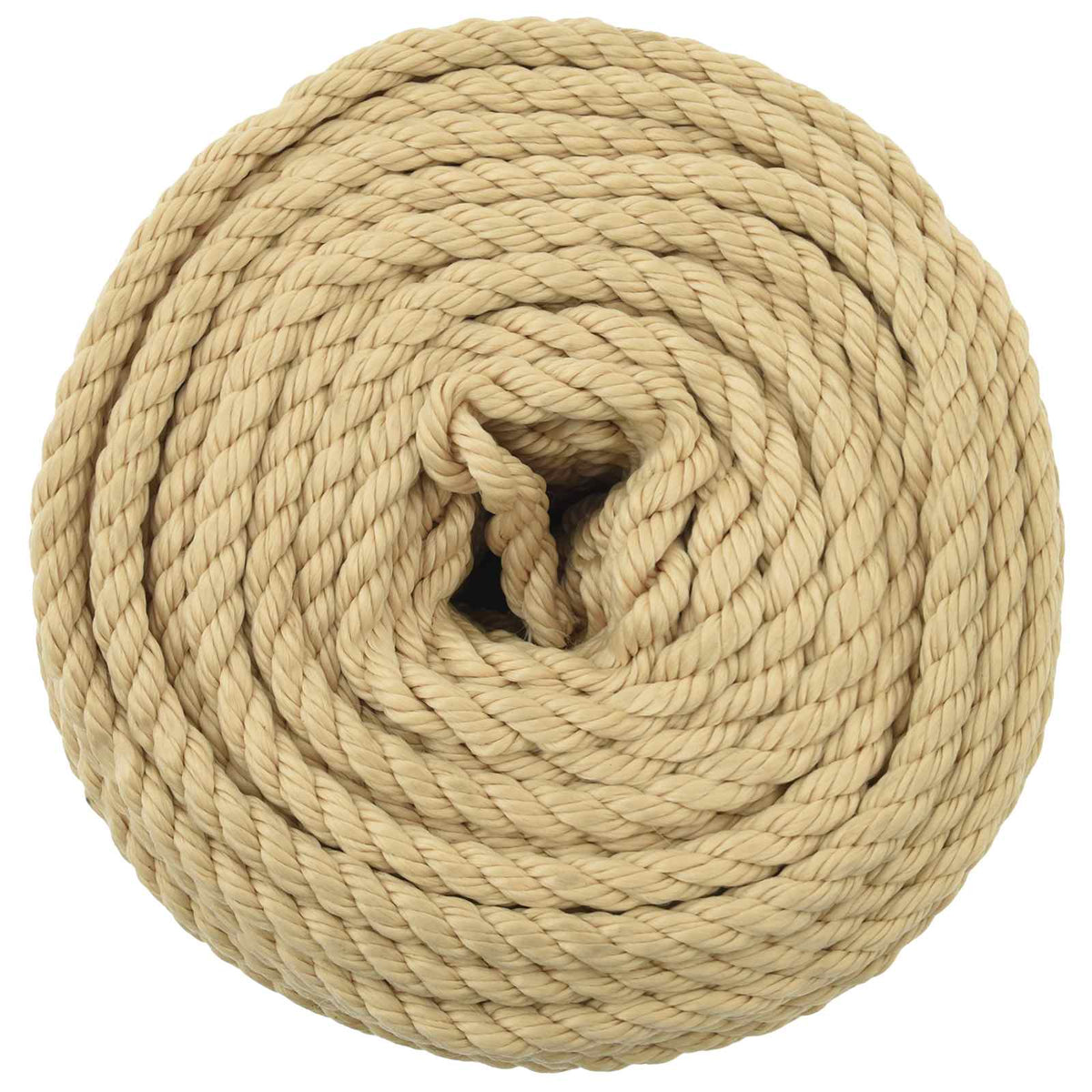 Multipurpose Utility Rope 8 mm 500 m Natural PP 420 kg Max Load