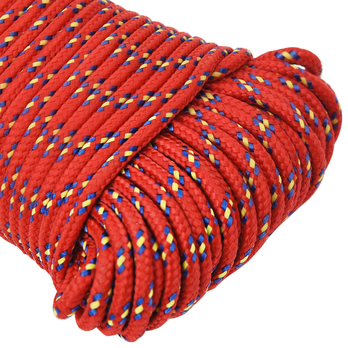 Multipurpose Utility Rope 3 mm 250 m Red PP 67.5 kg Max Load