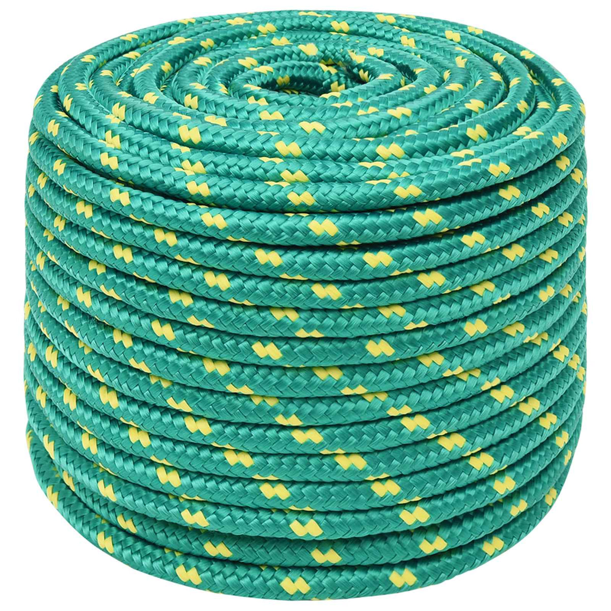 Multipurpose Utility Rope 12 mm 100 m Green PP 930 kg Max Load