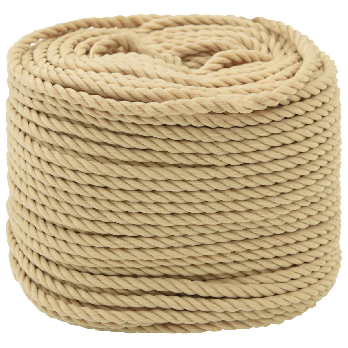 Multipurpose Utility Rope 6 mm 50 m Natural PP 240 kg Max Load