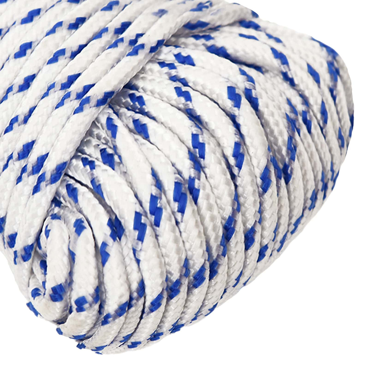 Multipurpose Utility Rope 5 mm 100 m White and Blue PP