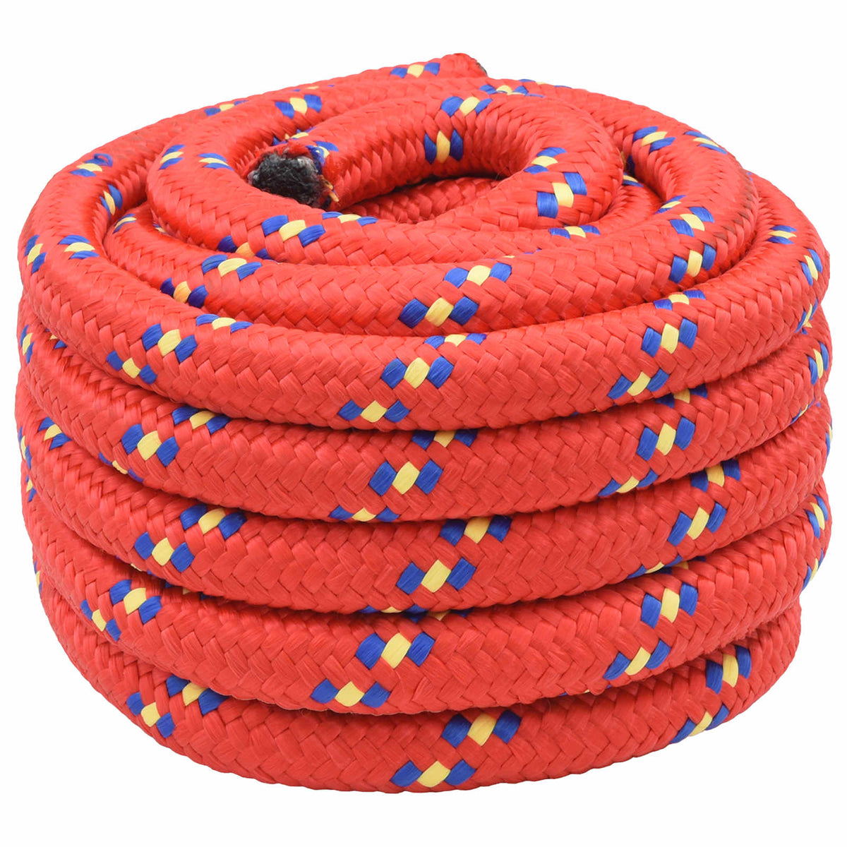 Multipurpose Utility Rope 40 mm 10 m Red PP 9600 kg Max Load