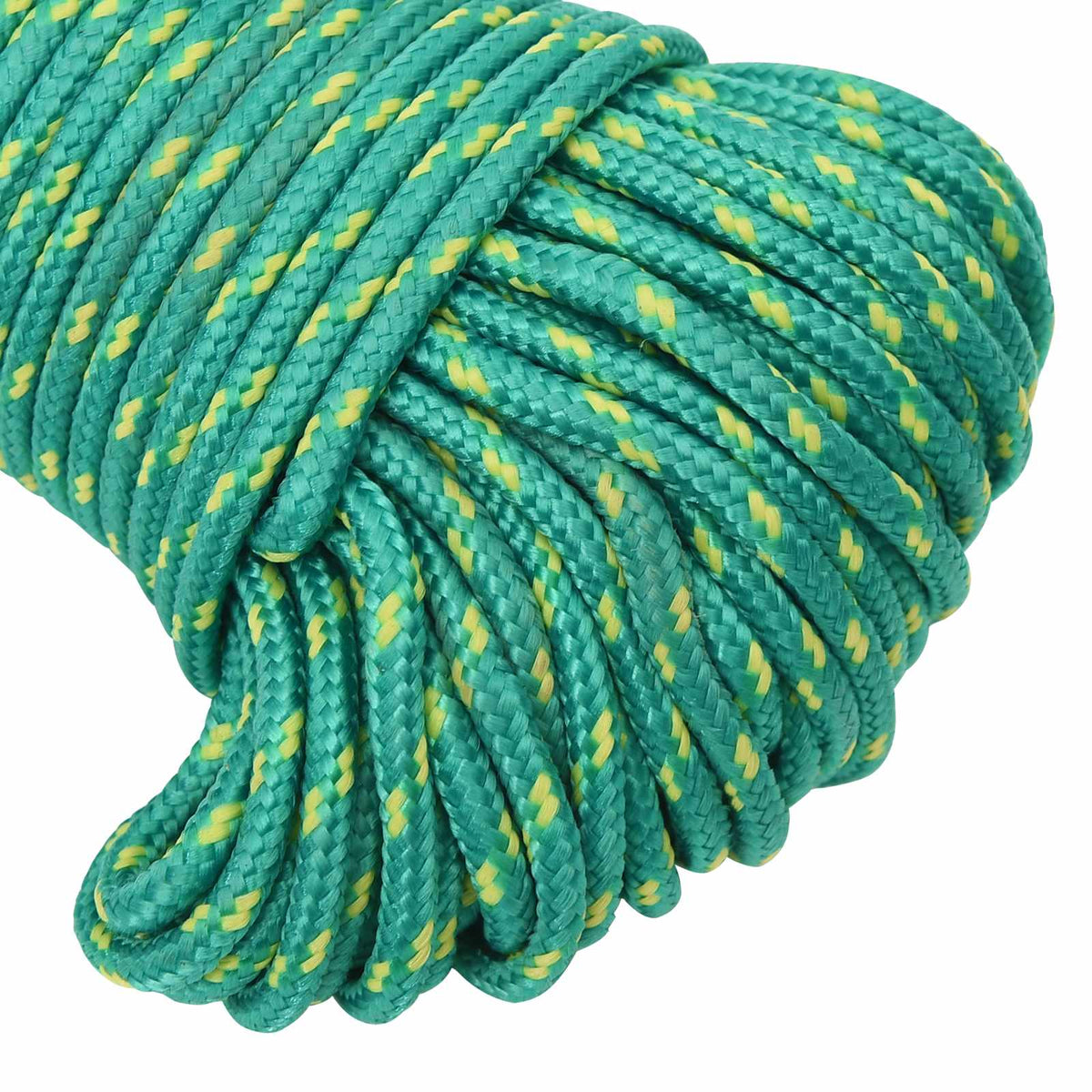 Multipurpose Utility Rope 4 mm 100 m Green PP 105 kg Max Load