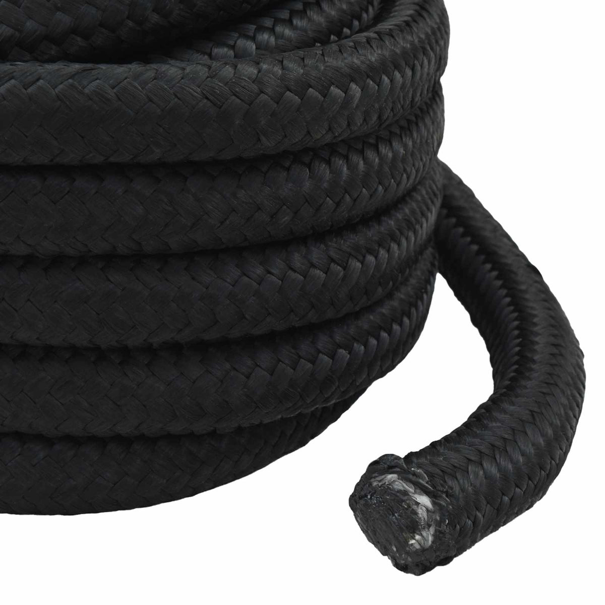 Multipurpose Utility Rope 60 mm 10 m Black PP 21600 kg Max Load