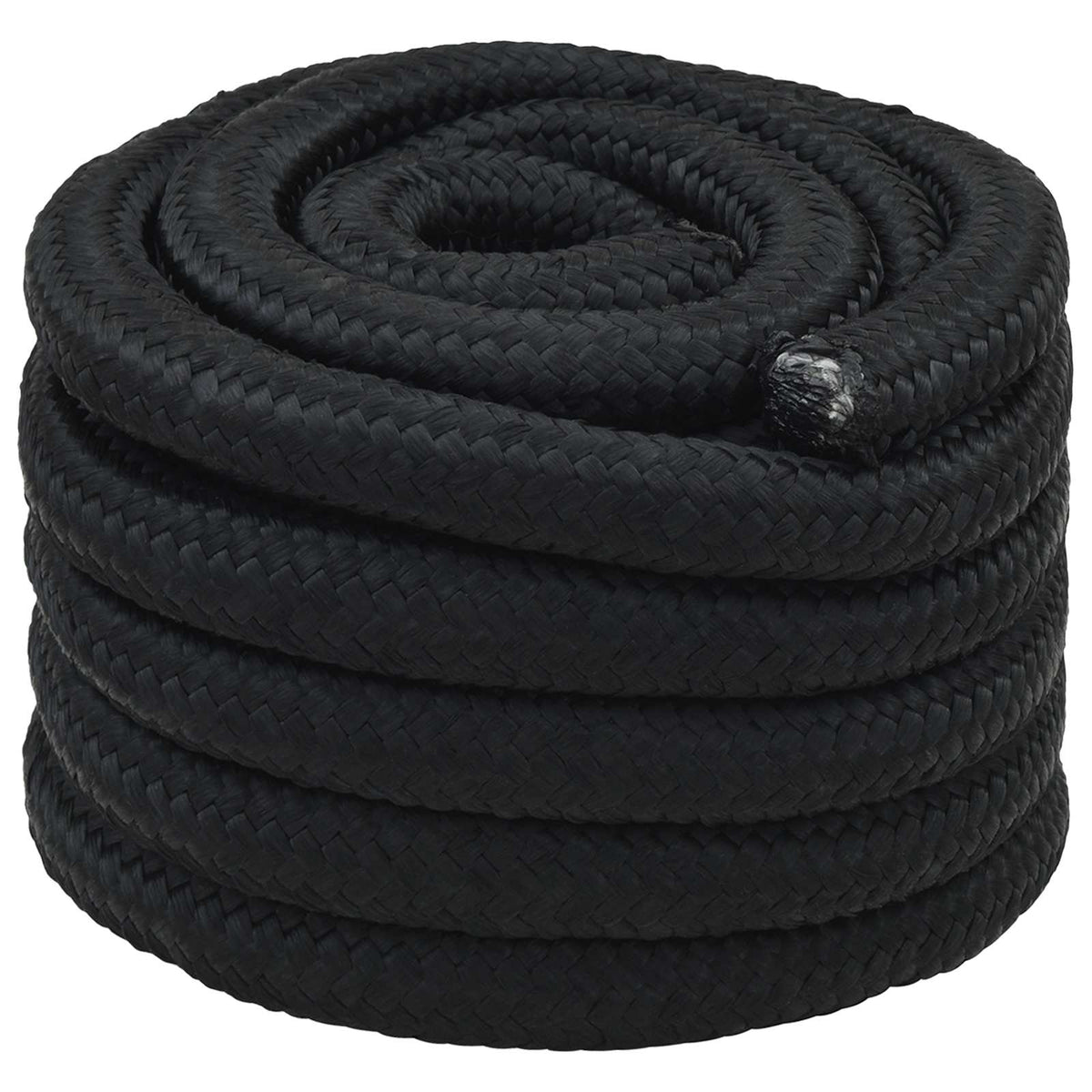 Multipurpose Utility Rope 60 mm 10 m Black PP 21600 kg Max Load