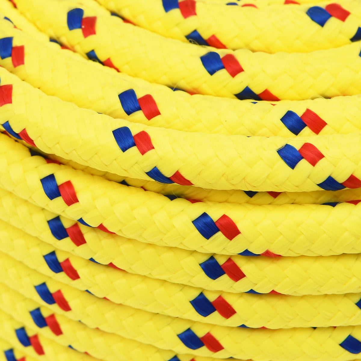 Multipurpose Utility Rope 12 mm 100 m Yellow PP 930 kg Max Load
