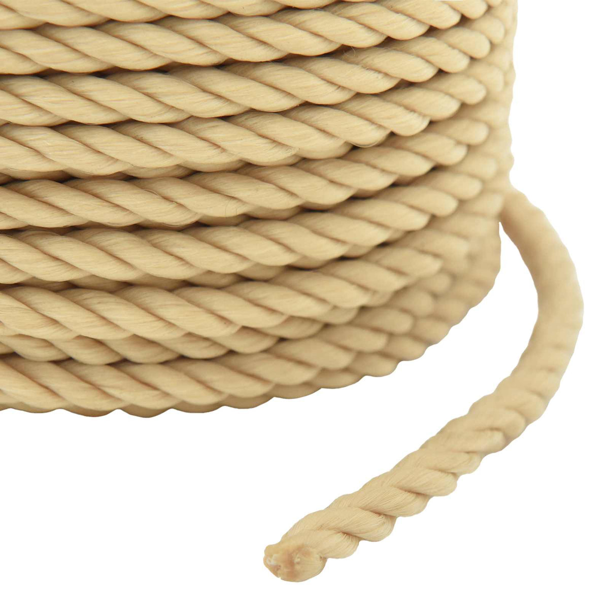 Multipurpose Utility Rope 5 mm 100 m Natural PP 150 kg Max Load