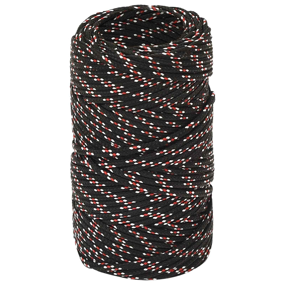Multipurpose Utility Rope 2 mm 500 m Black and Red PP