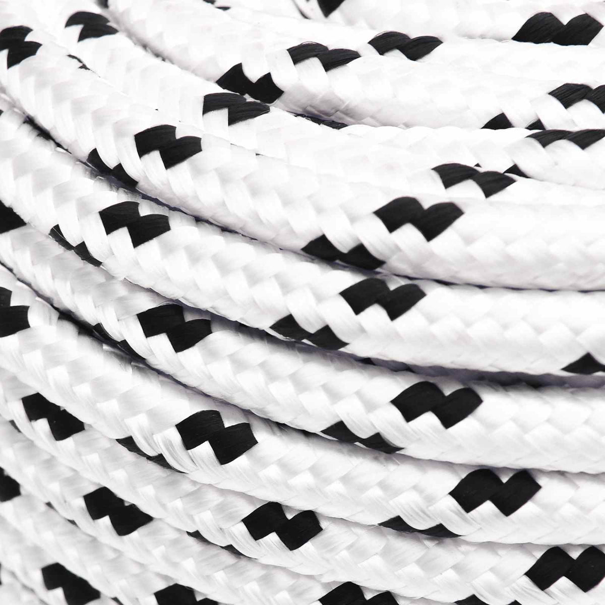 Multipurpose Utility Rope 8 mm 25 m White Polyester