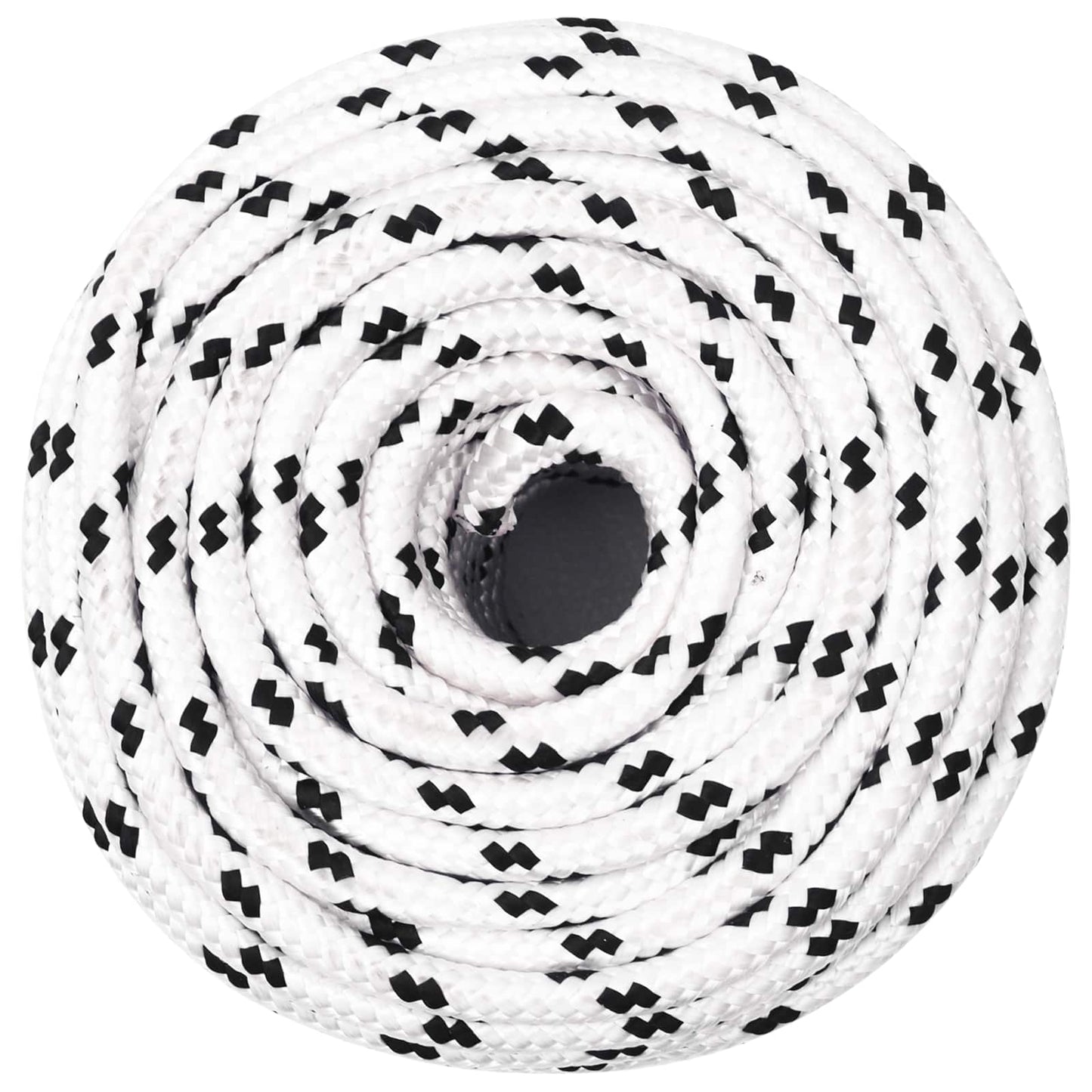 Multipurpose Utility Rope 8 mm 25 m White Polyester