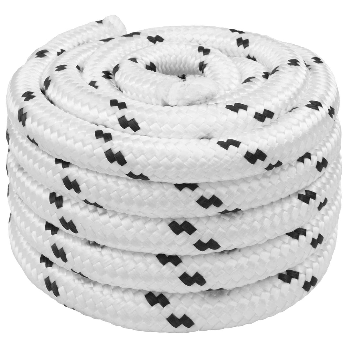 Multipurpose Utility Rope 25 mm 25 m White Polyester