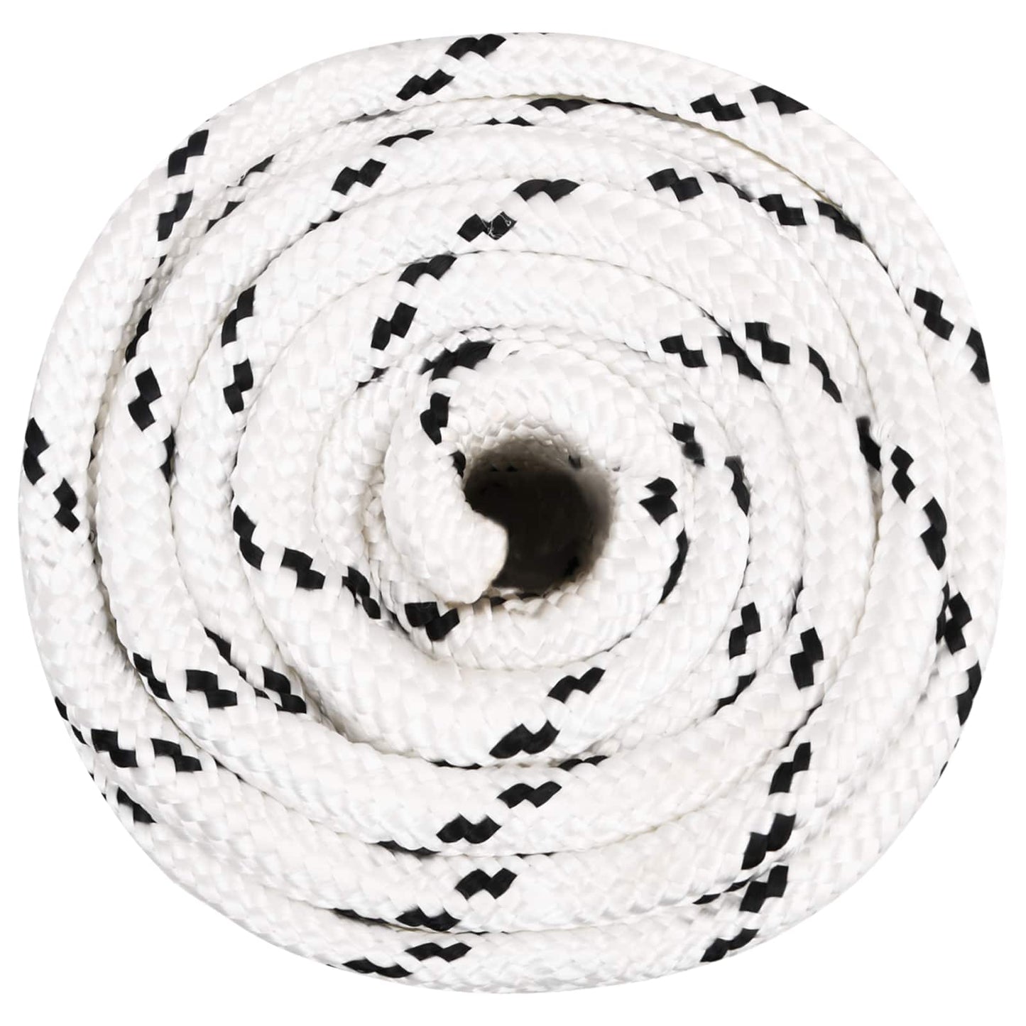Multipurpose Utility Rope 16 mm 25 m White Polyester