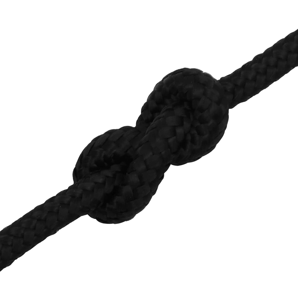 Multipurpose Utility Rope 8 mm 500 m Black Polyester