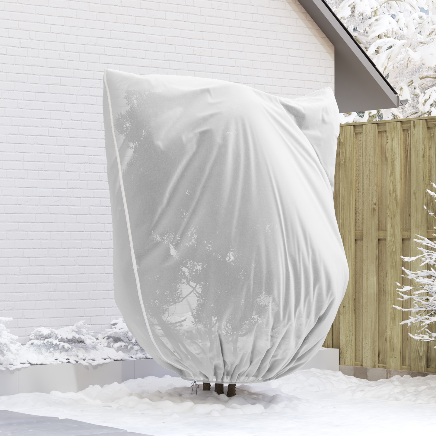 Frost Protection Plant Fleece Covers 3 pcs White 2.4 x 2 m