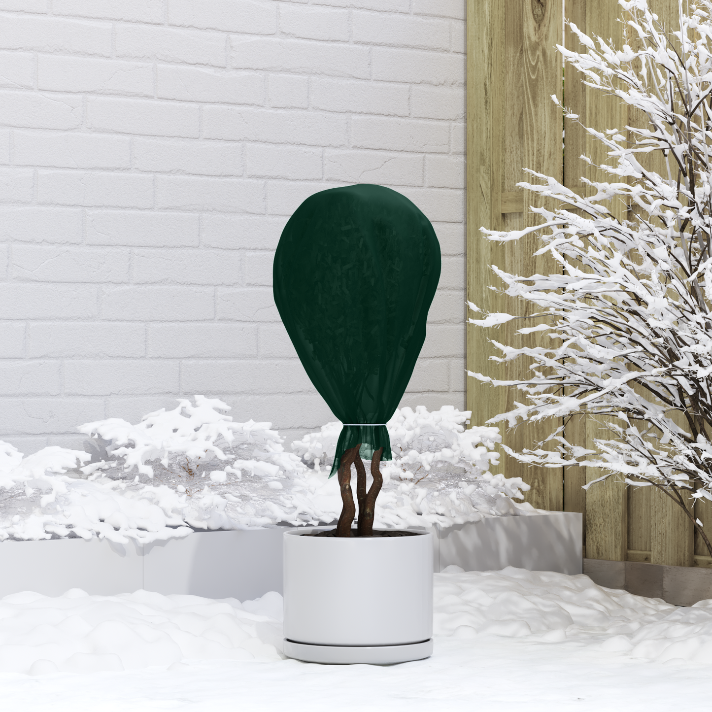 Frost Protection Plant Fleece Green 20 x 1.6 m Non-woven Fabric