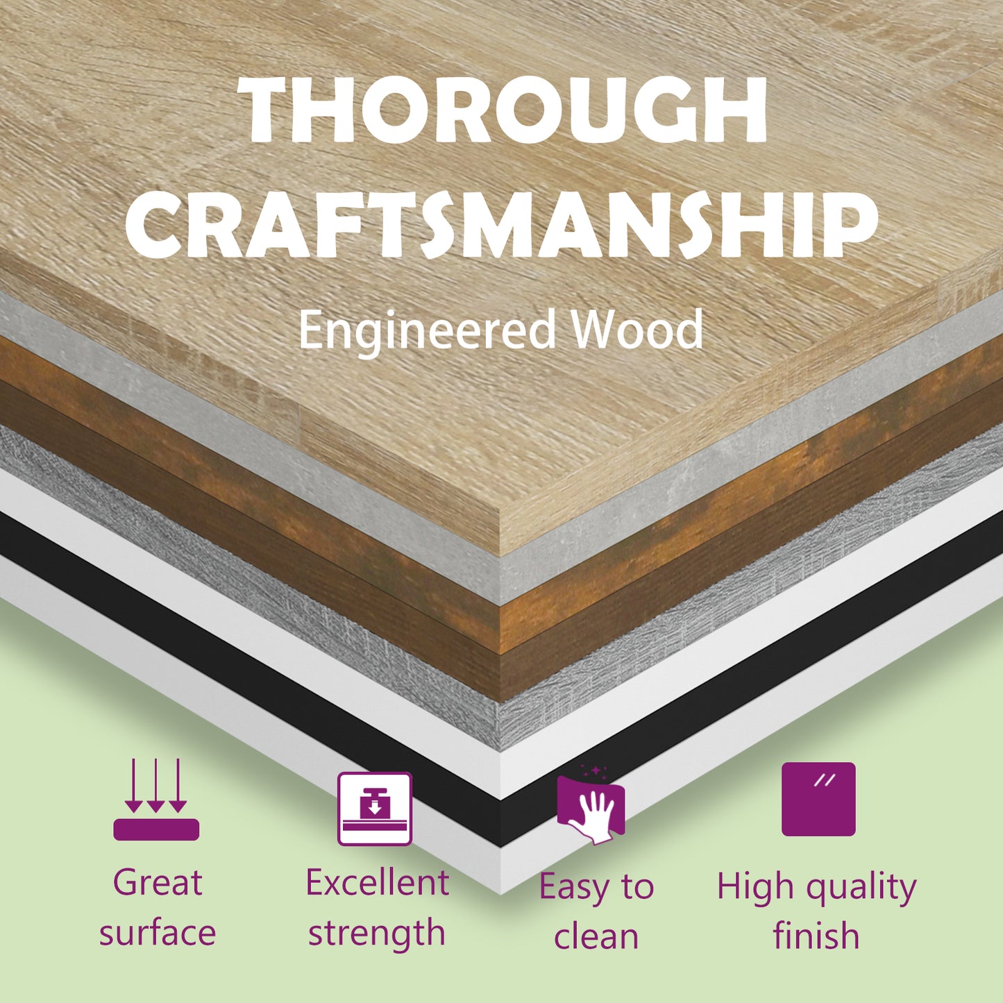 Bed Cabinet Concrete Grey 50x32x60 cm