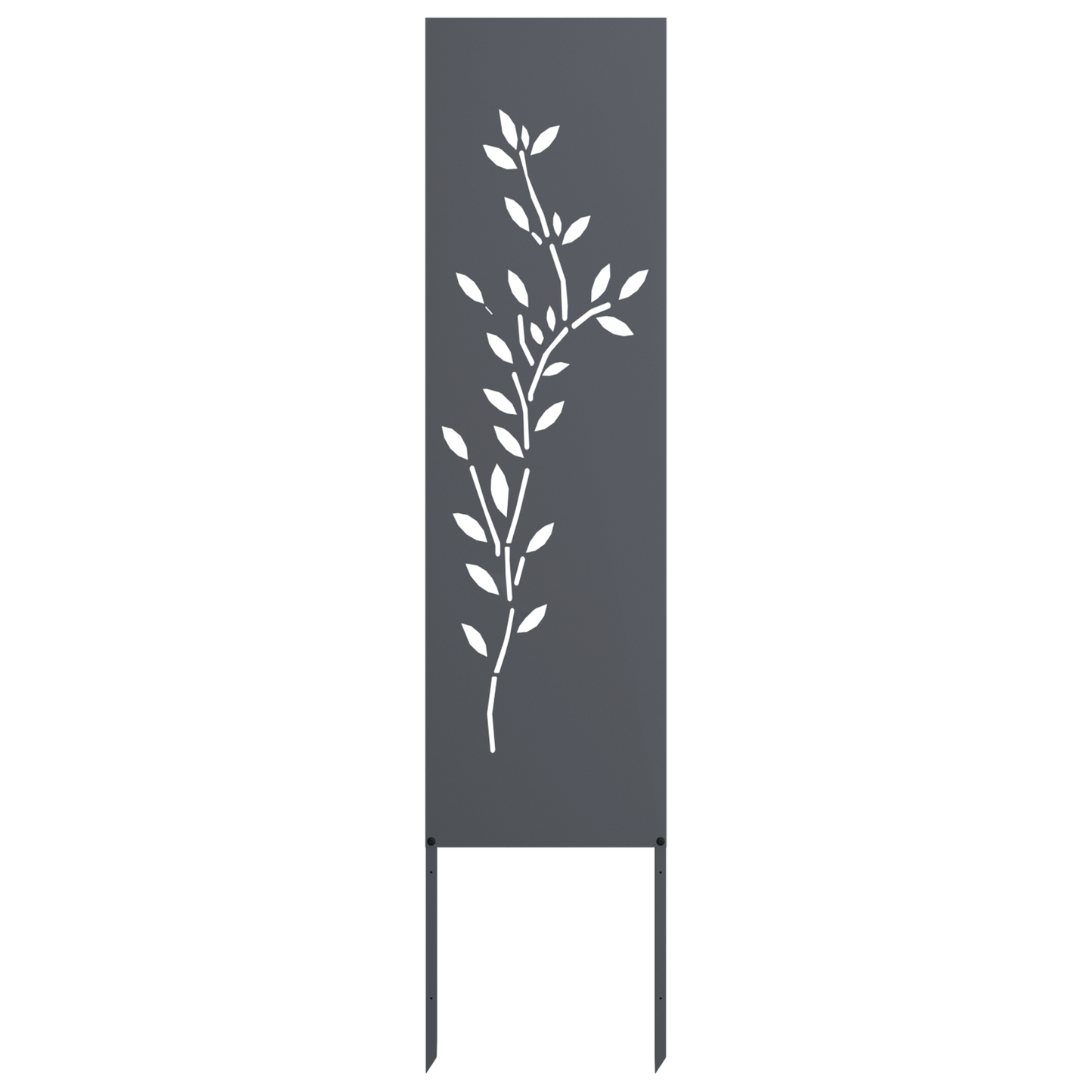 Garden Privacy Screen Anthracite 32 x 140 cm Cold-rolled steel