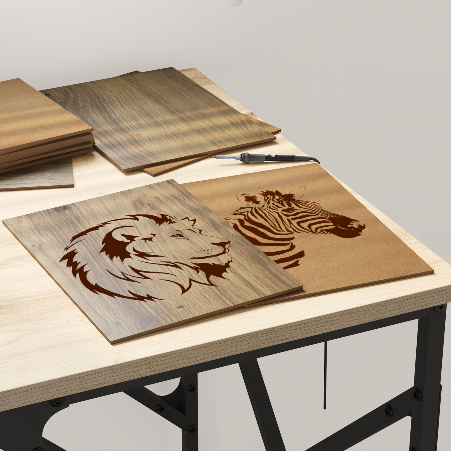Decor Panels 50 pcs Artisan Oak 15 x 21 x 0.27 cm