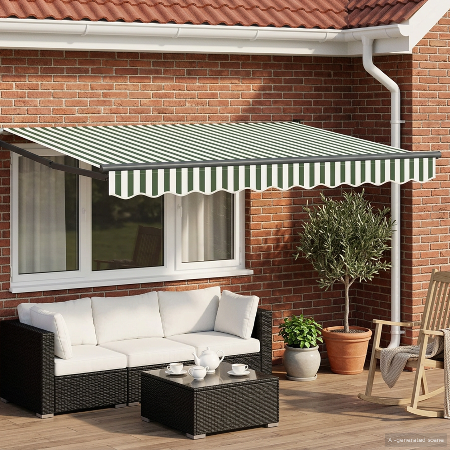 Electric Retractable Awning 3.5 x 2.5 m