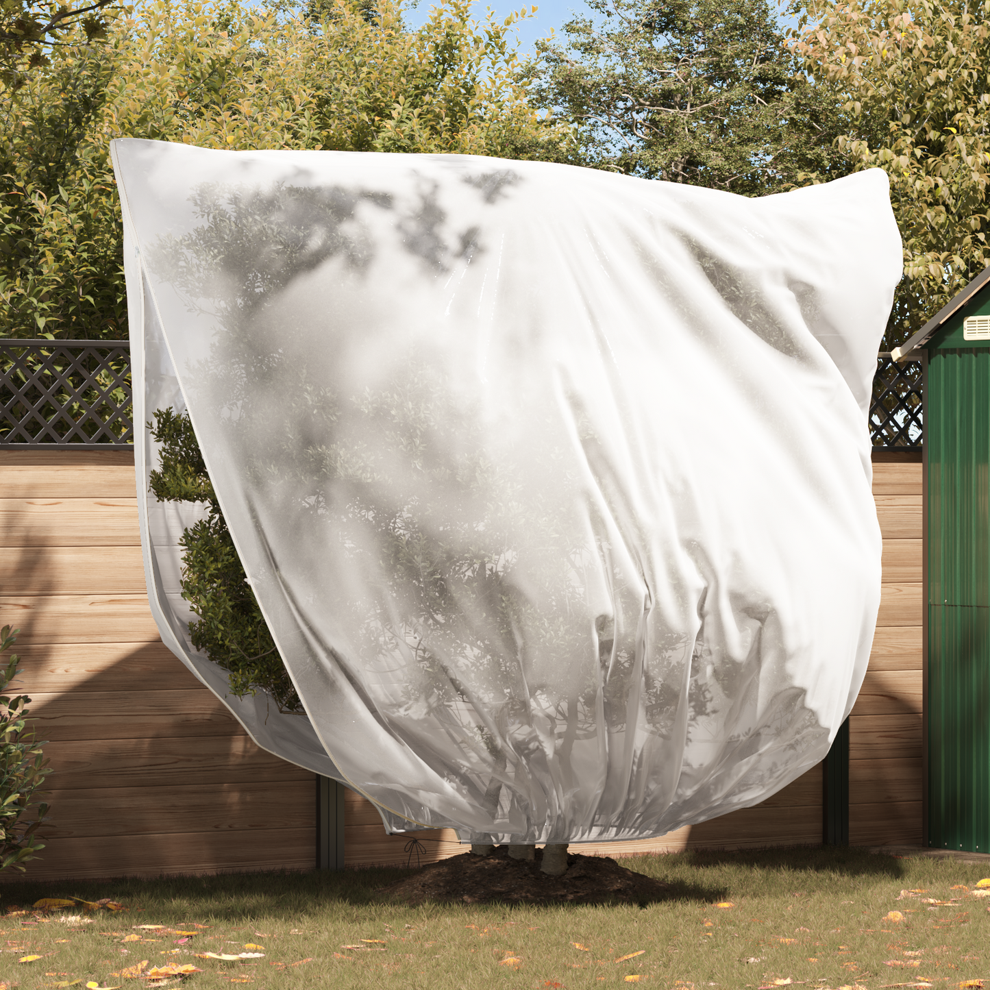 Frost Protection Plant Fleece Covers 3 pcs White 2.5 x 3.14 m