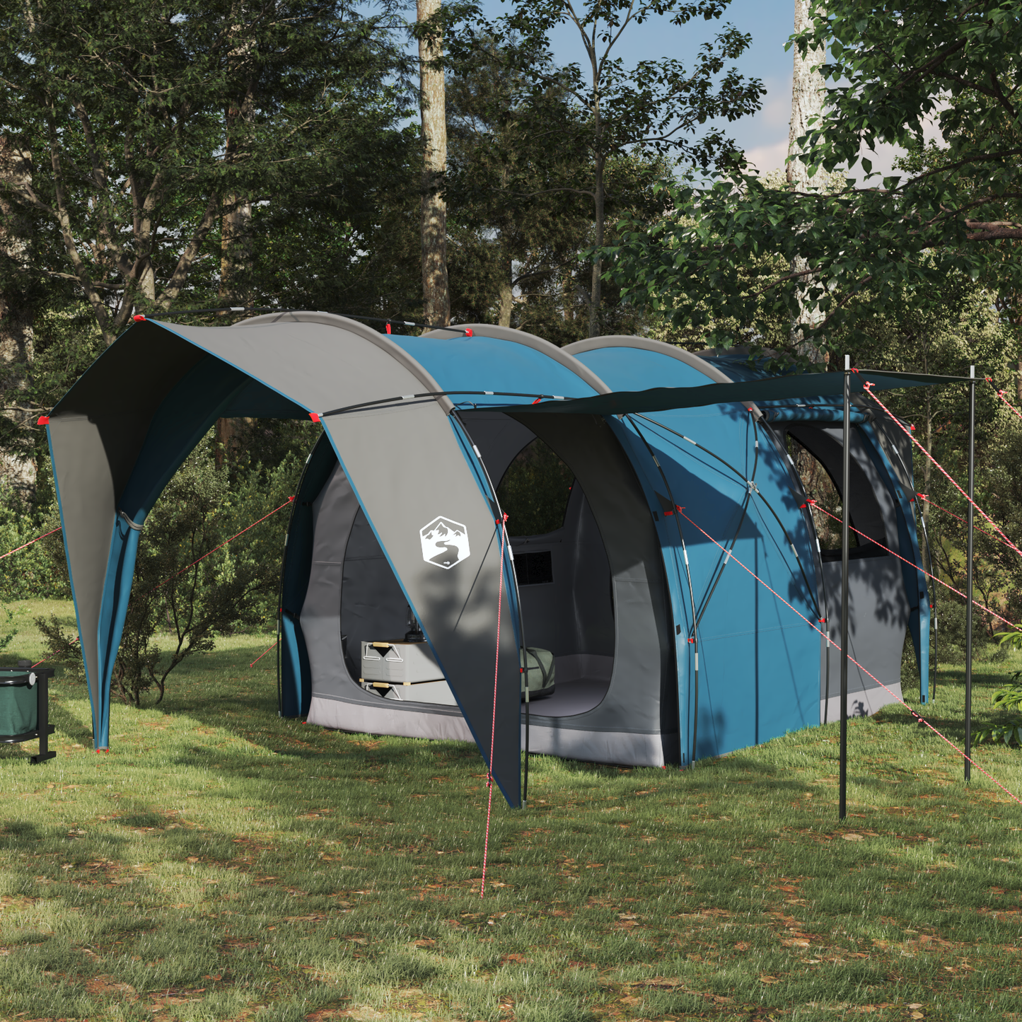 Tunnel Tent Blue 382 x 262 x 214 cm