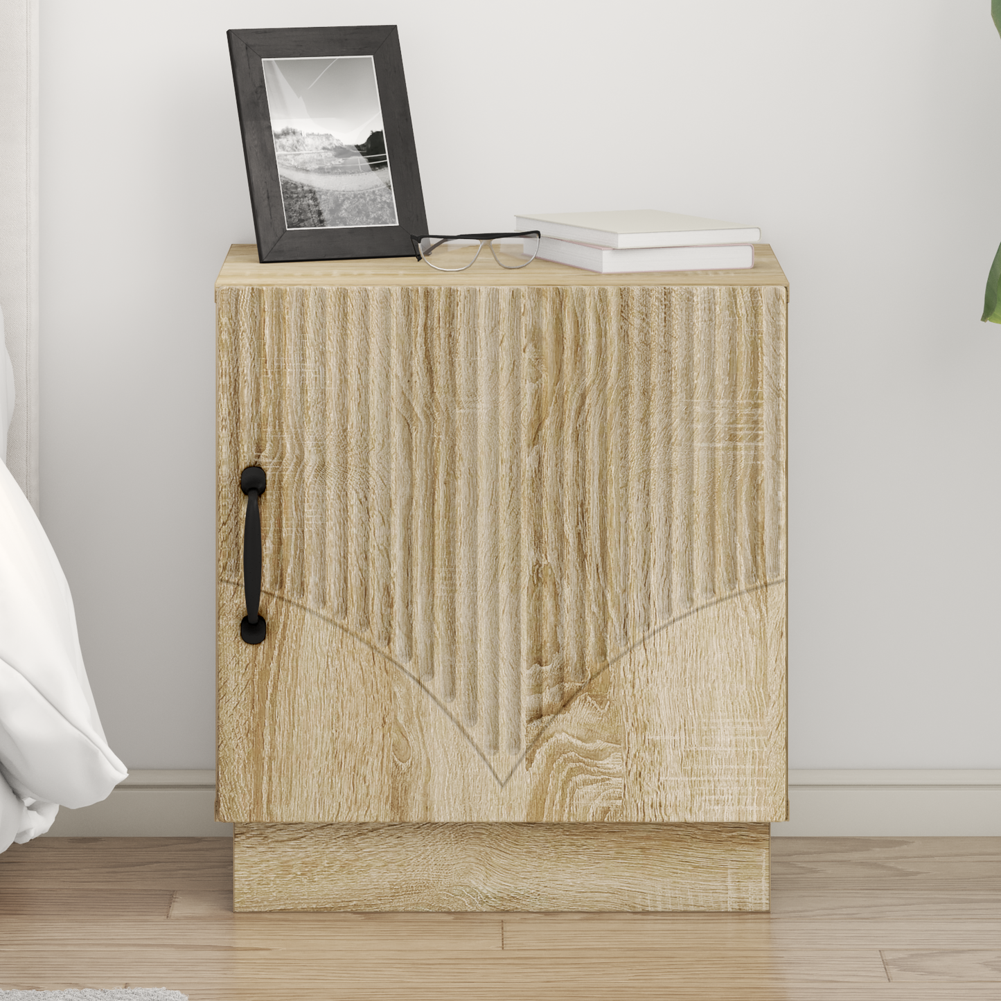 Bedside Table 2 pcs Sonoma Oak 43 x 34.5 x 47 cm
