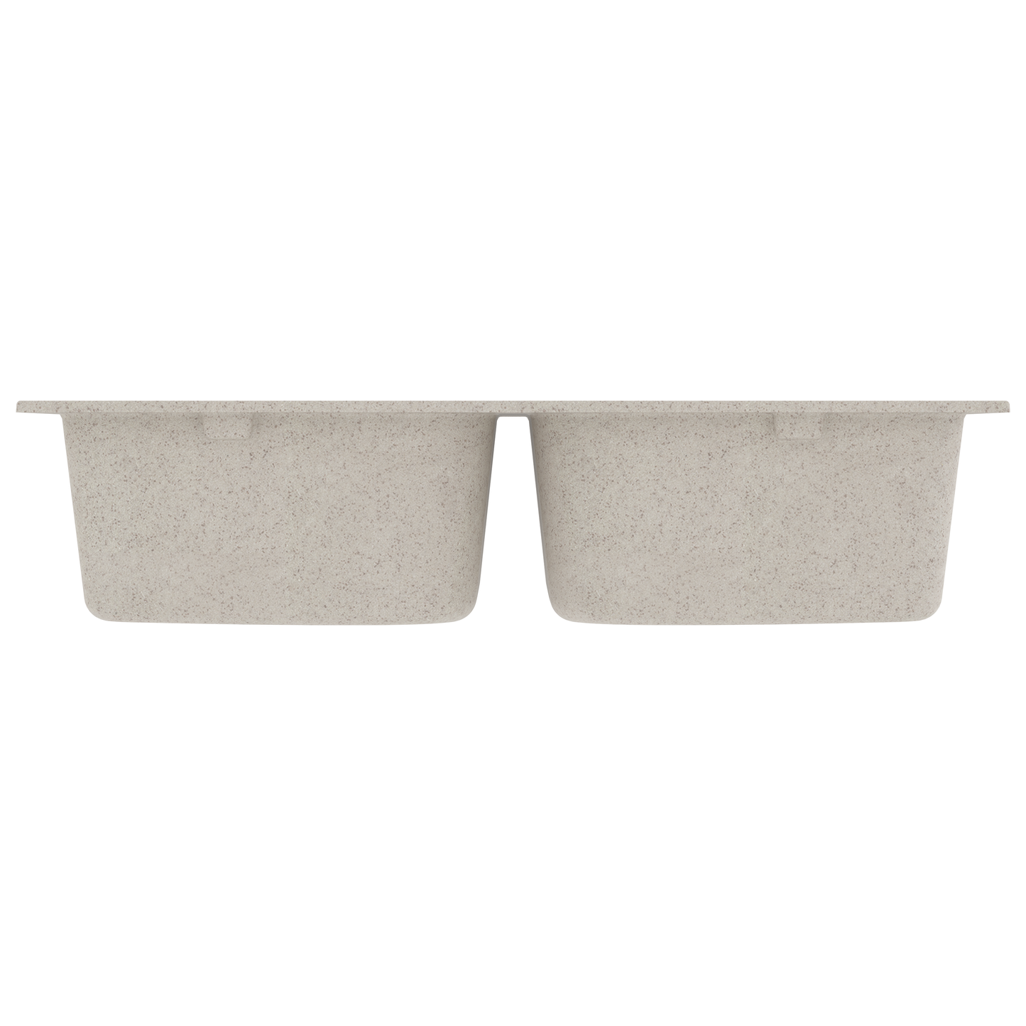 Kitchen Sink Beige 76 x 48 x 30 cm Quartz and Resin
