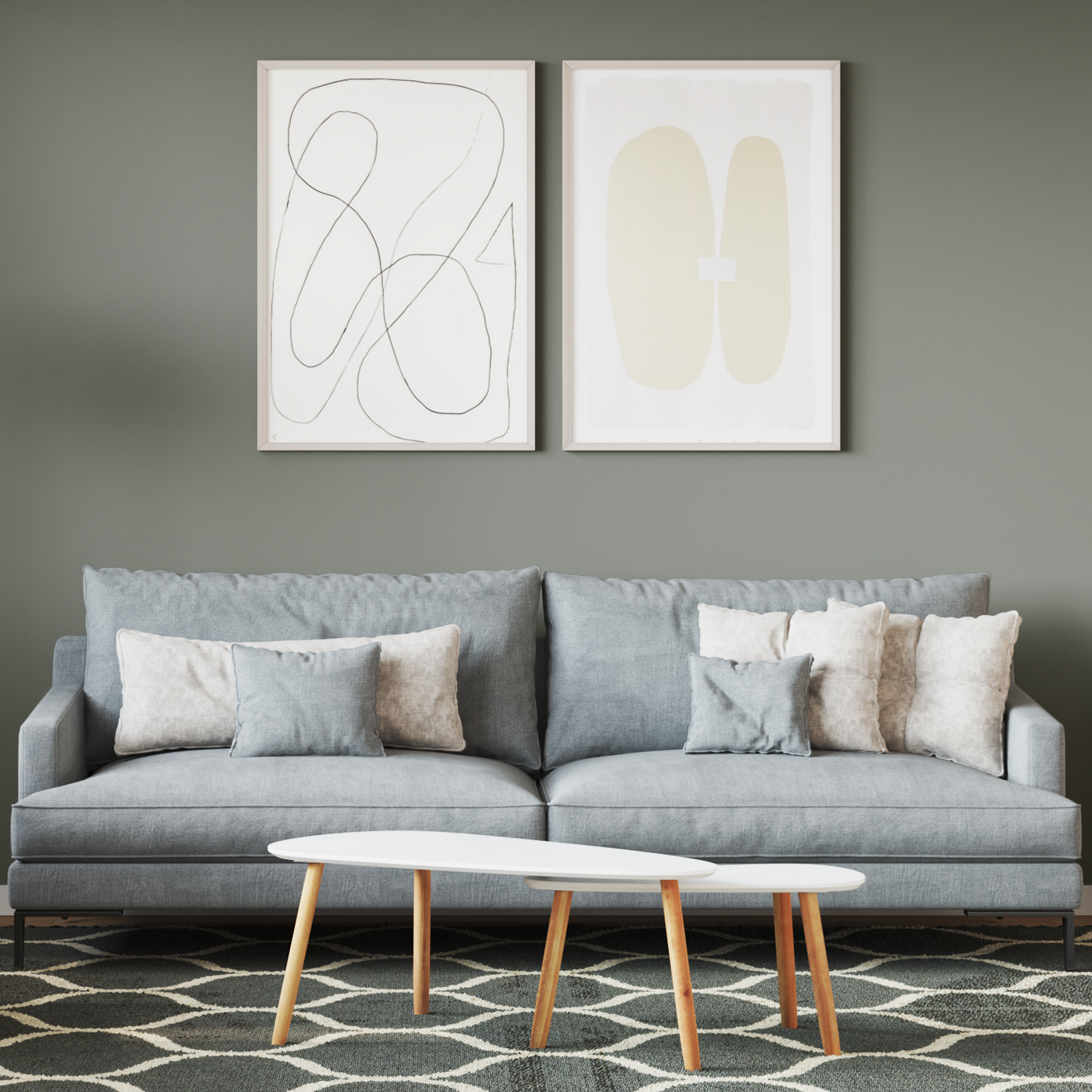Wall Paint Grey 2.5 L Wall Print