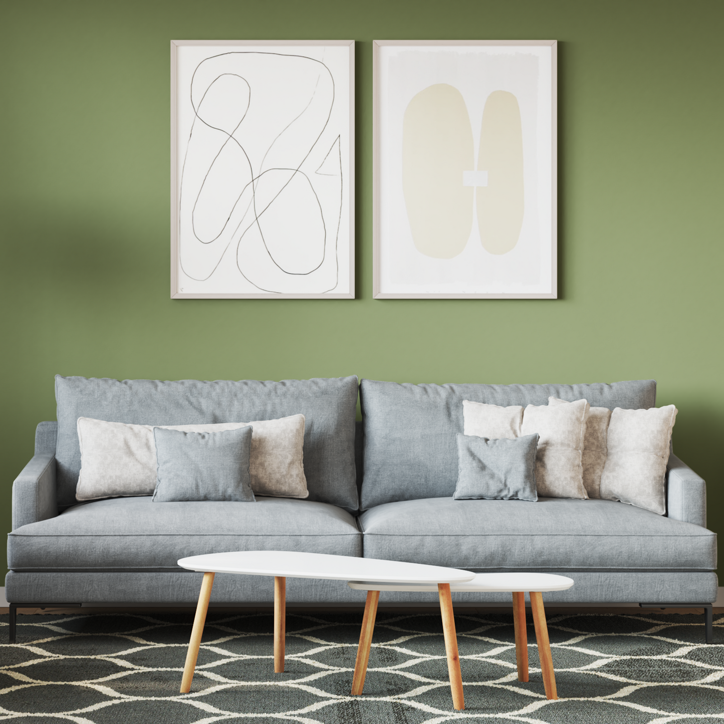 Wall Paint Green 2.5 L Wall Print