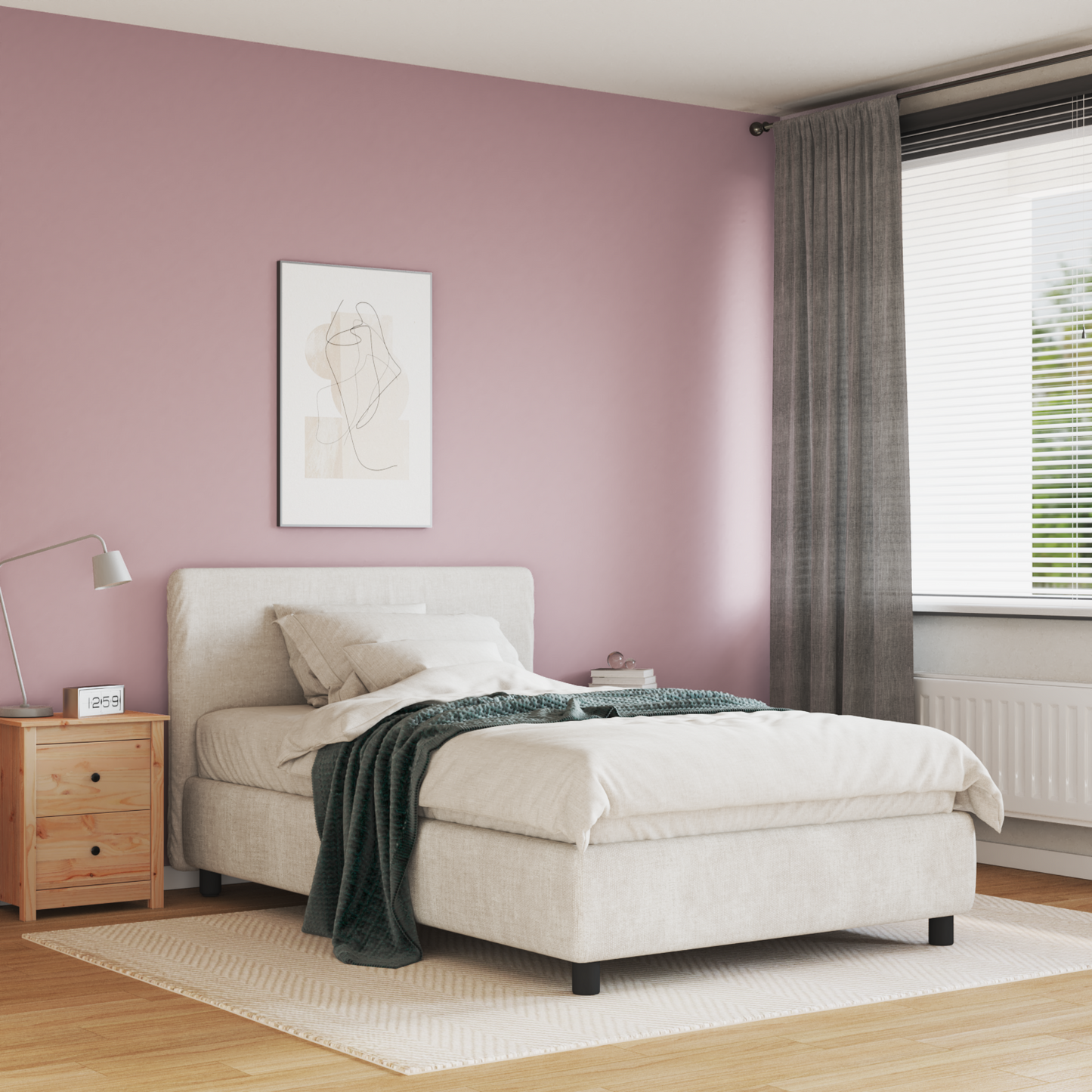 Wall Paint Pink 2.5 L Wall Print