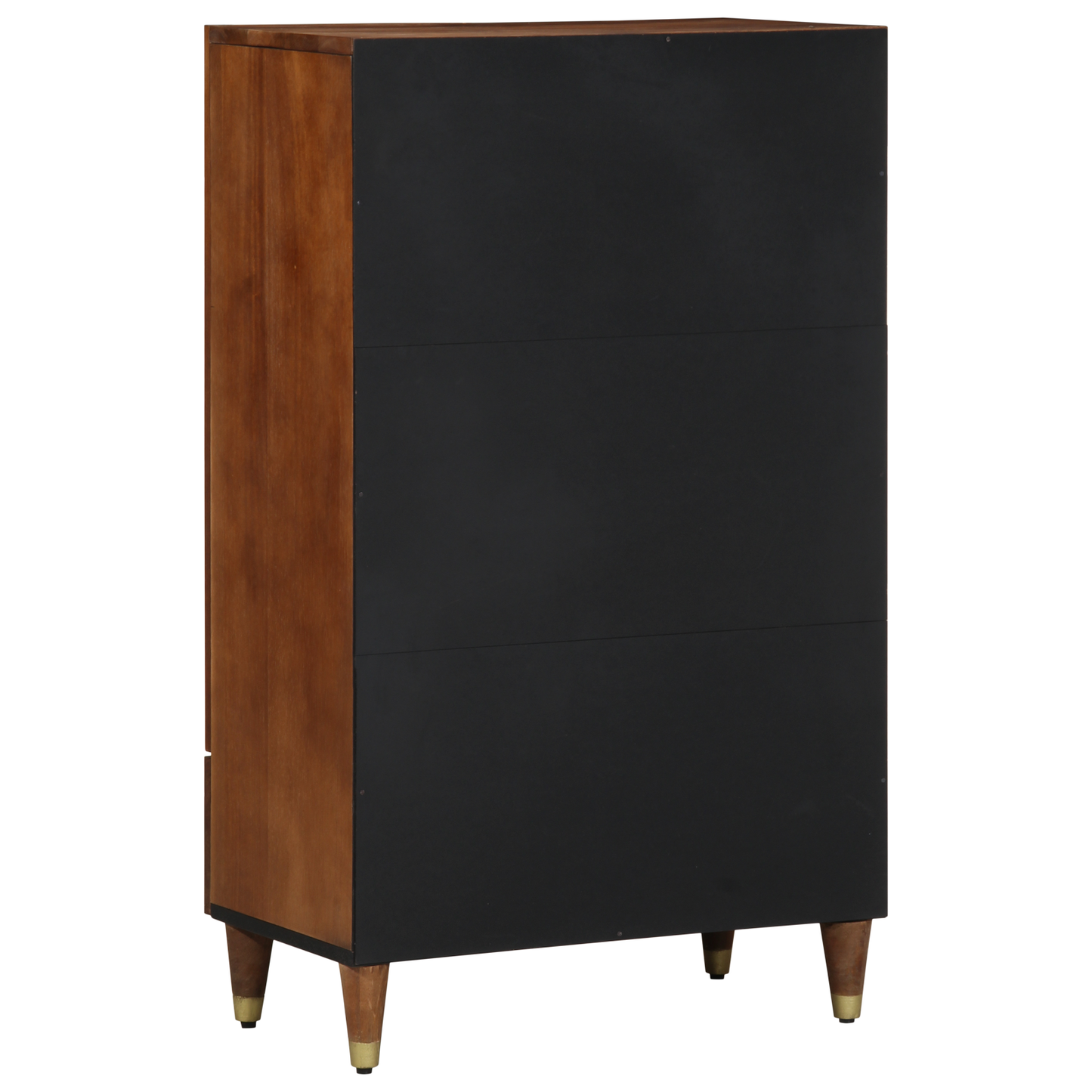 Highboard Brown 60 x 33 x 100 cm Solid Mango Wood