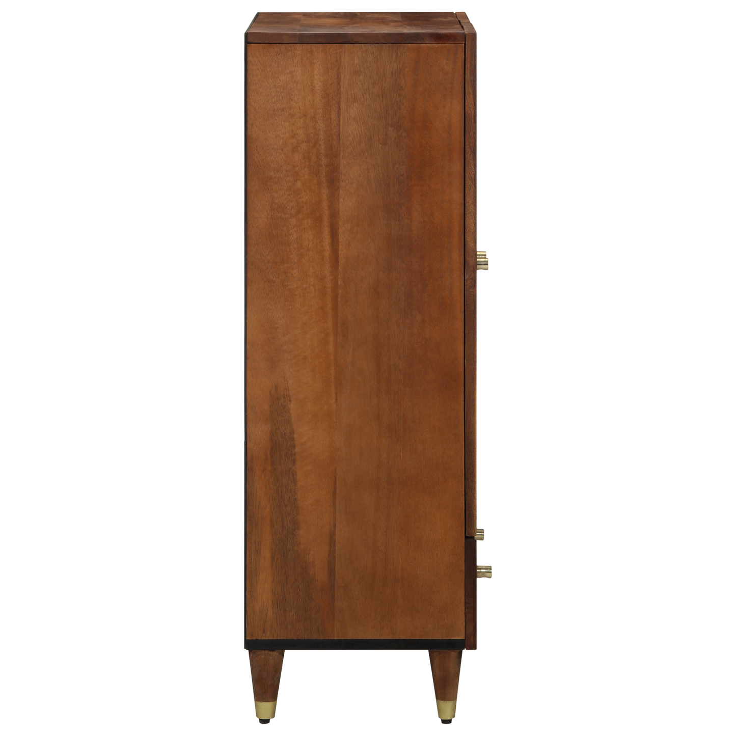 Highboard Brown 60 x 33 x 100 cm Solid Mango Wood