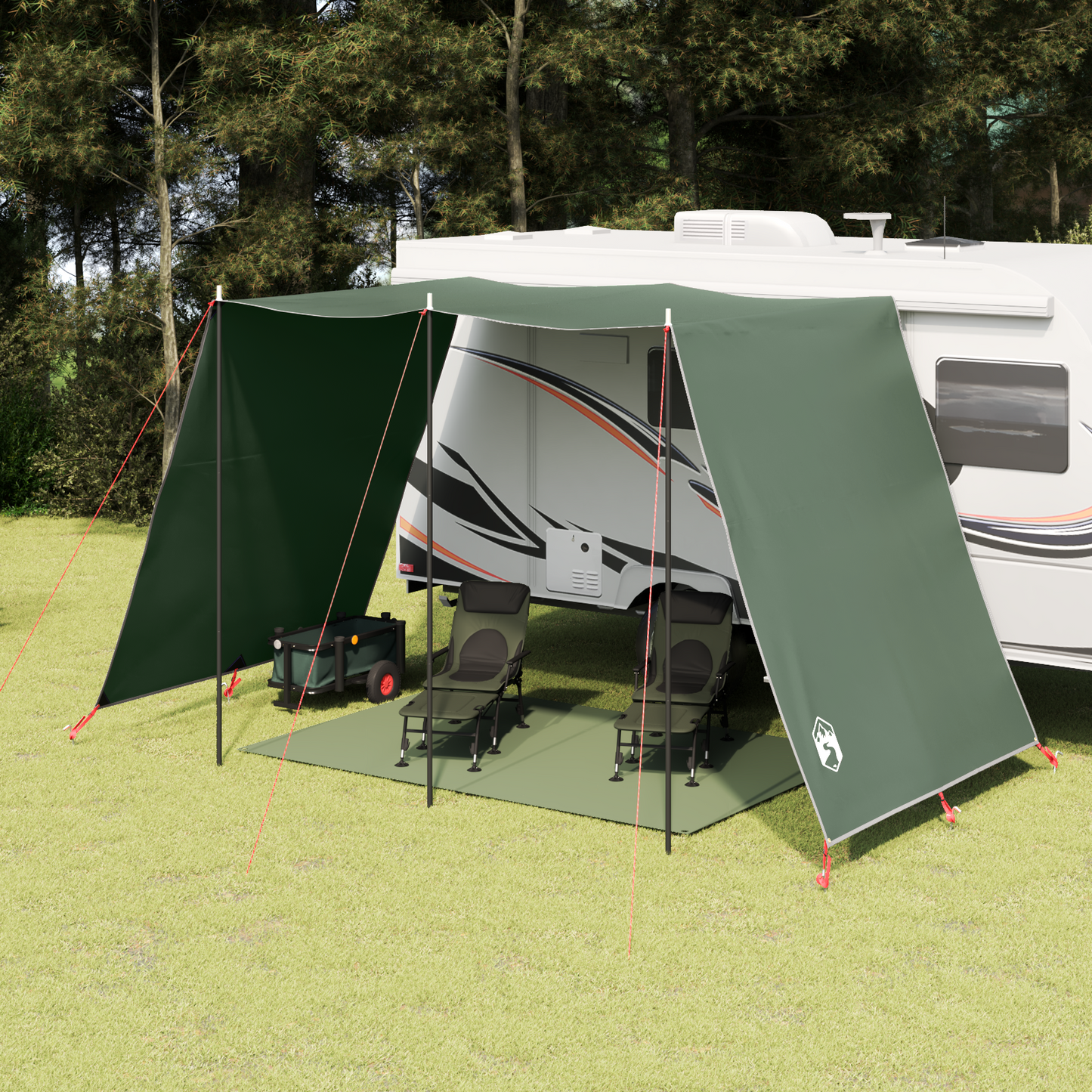 Water Resistant Tarp -Person 302 x 240 x 240 cm Waterproof