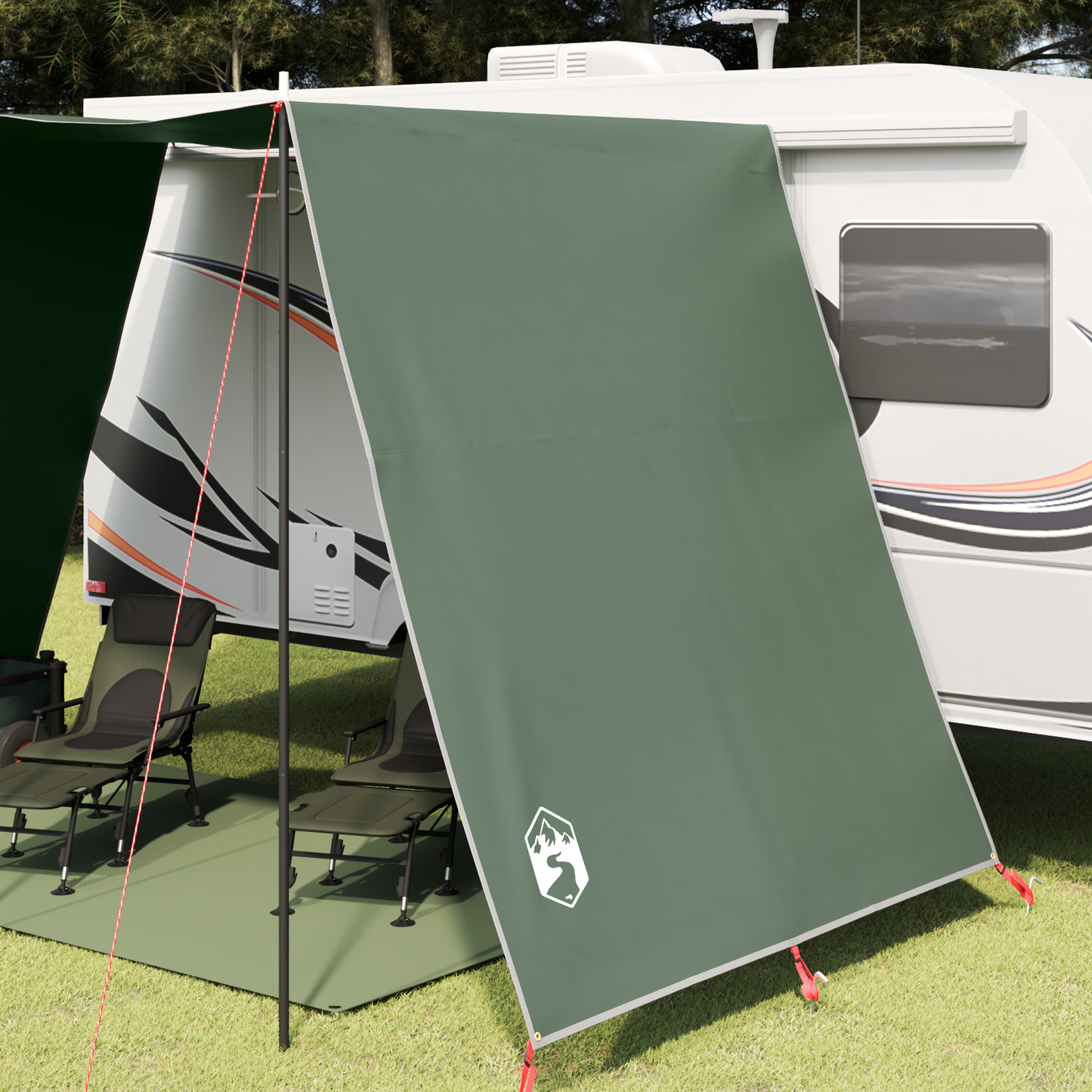 Water Resistant Tarp -Person 302 x 240 x 240 cm Waterproof