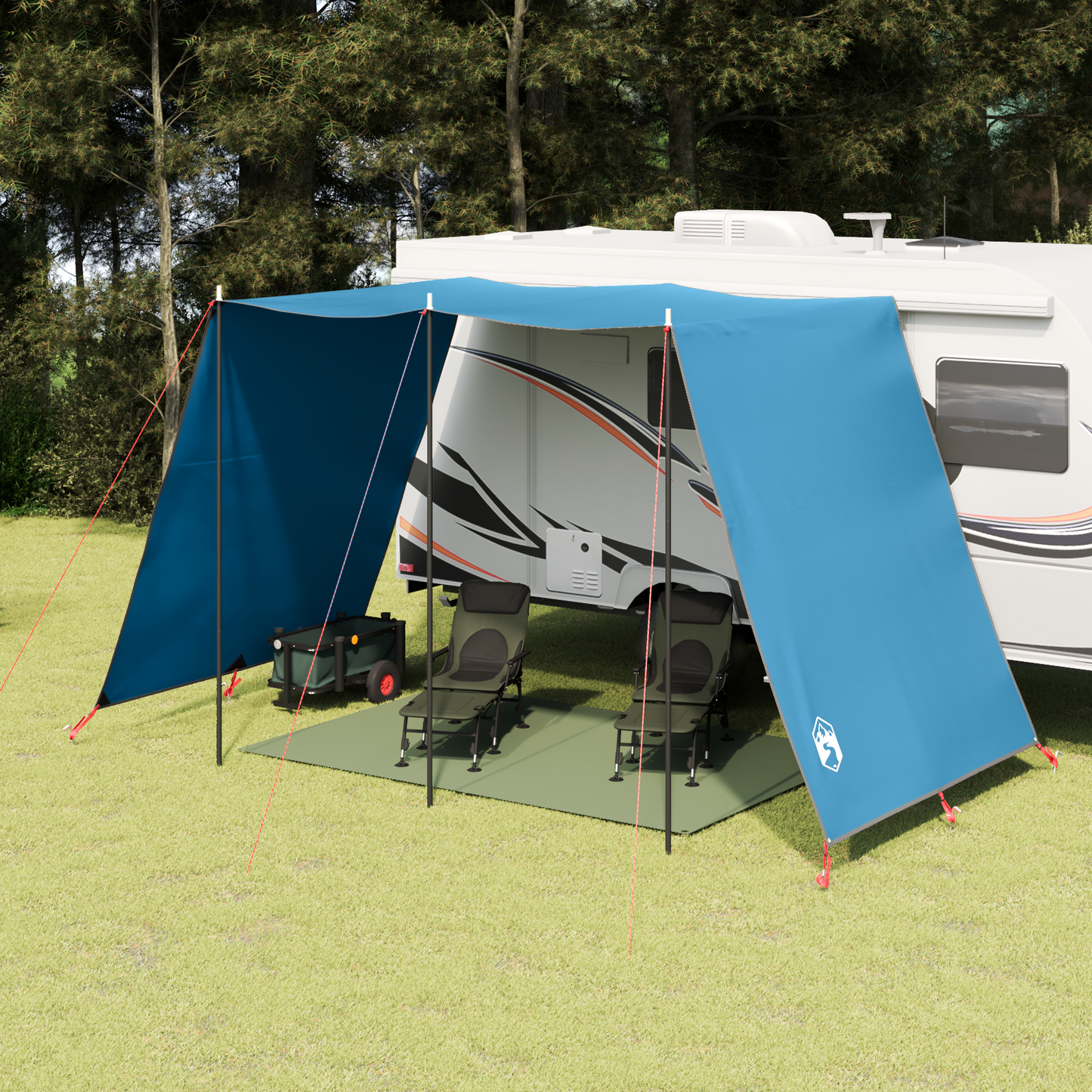 Water Resistant Tarp -Person 302 x 240 x 240 cm Waterproof