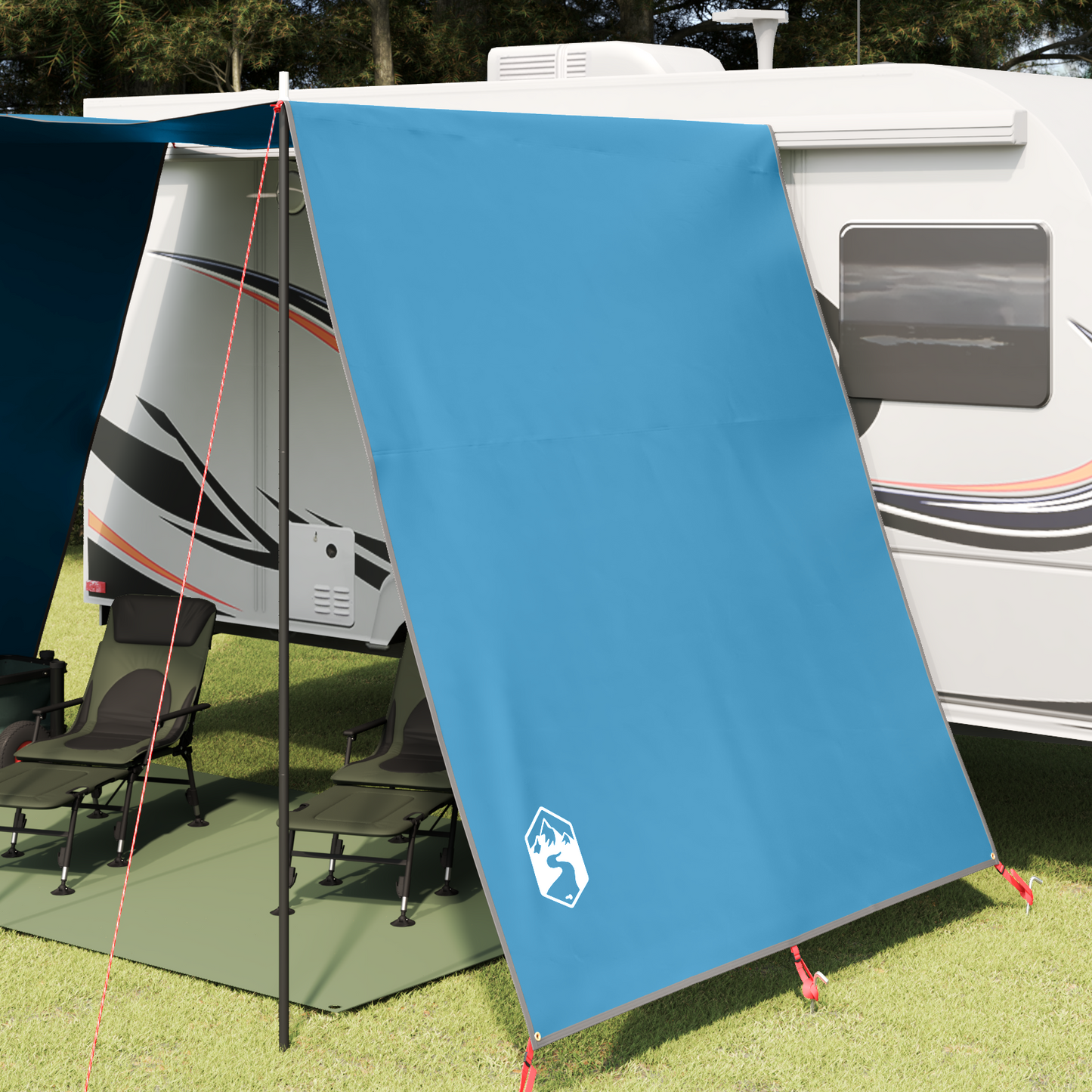 Water Resistant Tarp -Person 302 x 240 x 240 cm Waterproof