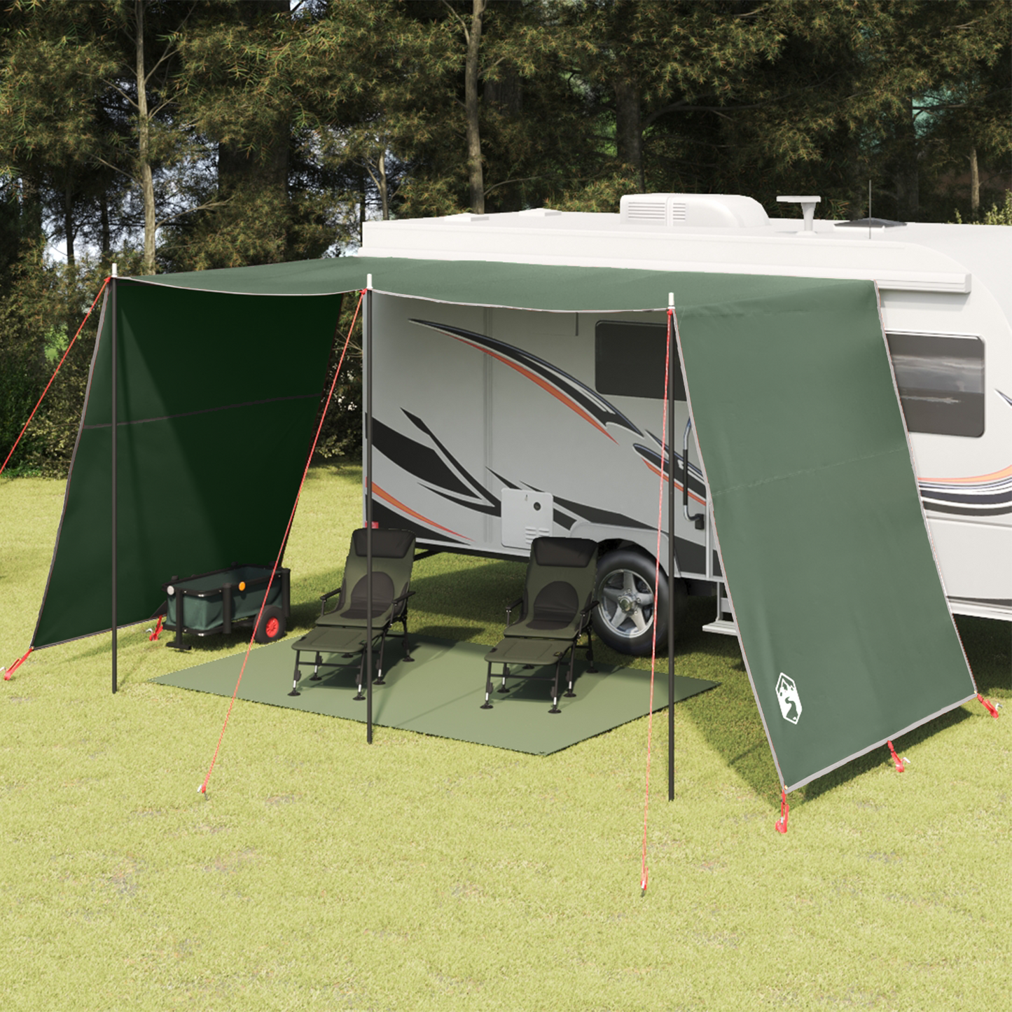 Water Resistant Tarp -Person 402 x 240 x 240 cm Waterproof