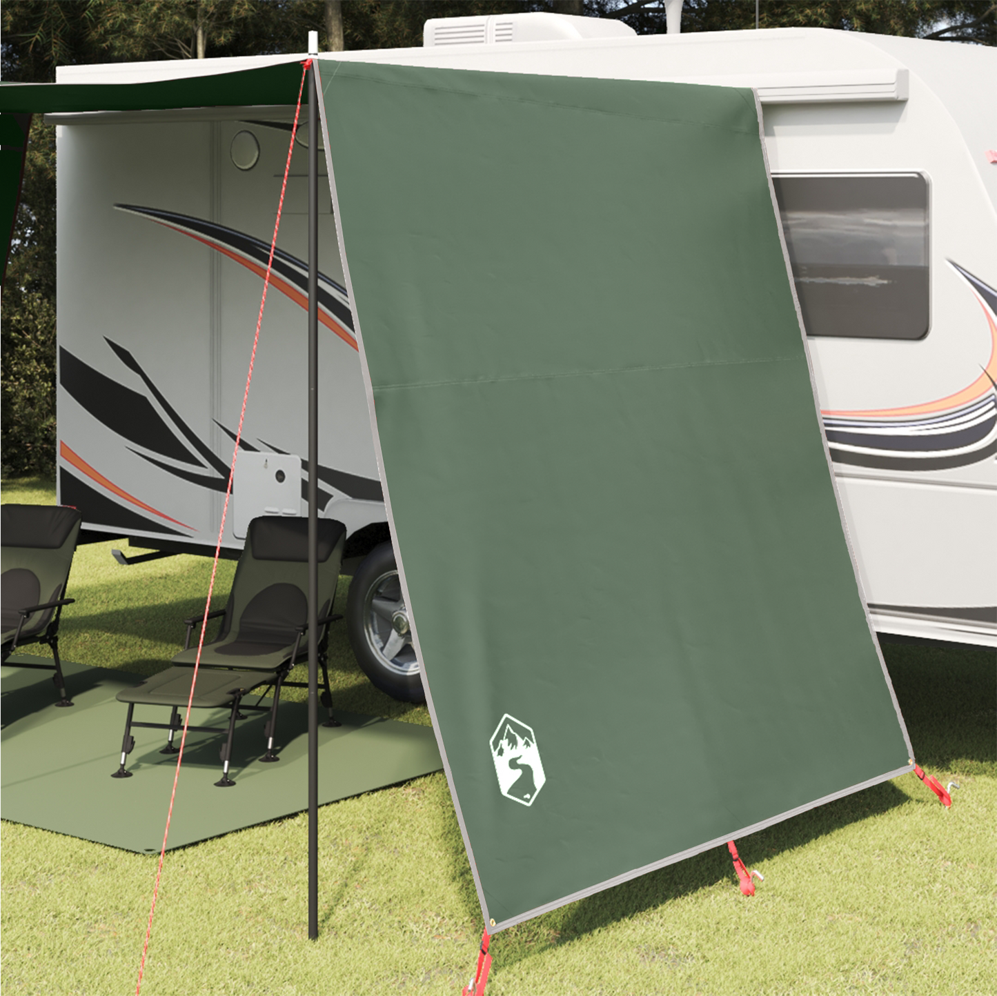 Water Resistant Tarp -Person 402 x 240 x 240 cm Waterproof